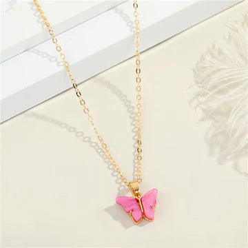 Butterfly neck chain