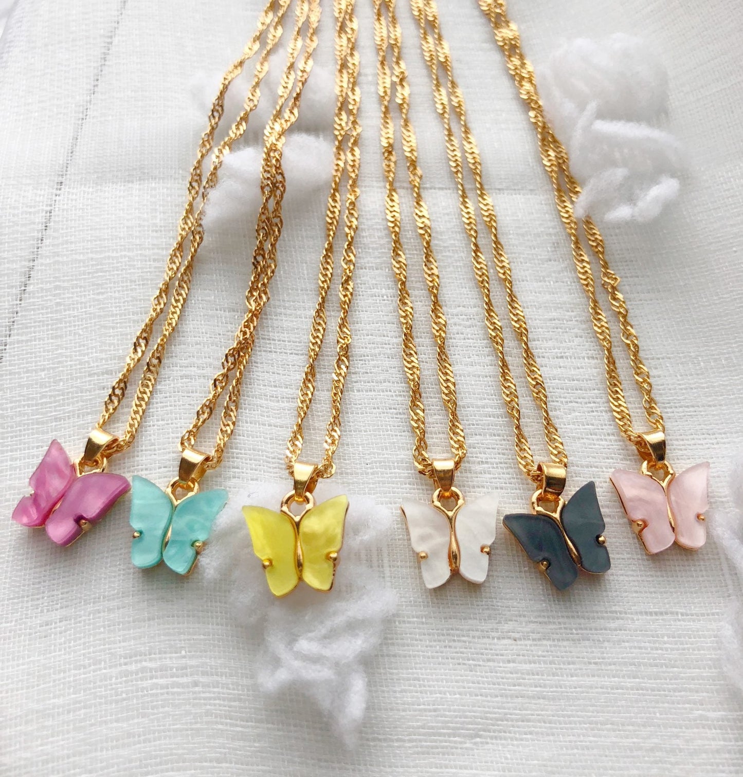 Butterfly neck chain