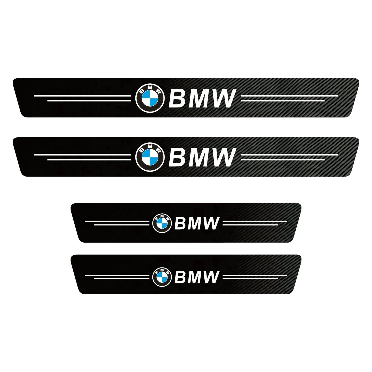 Carbon Fiber Door Sill Protector (4 Pcs)