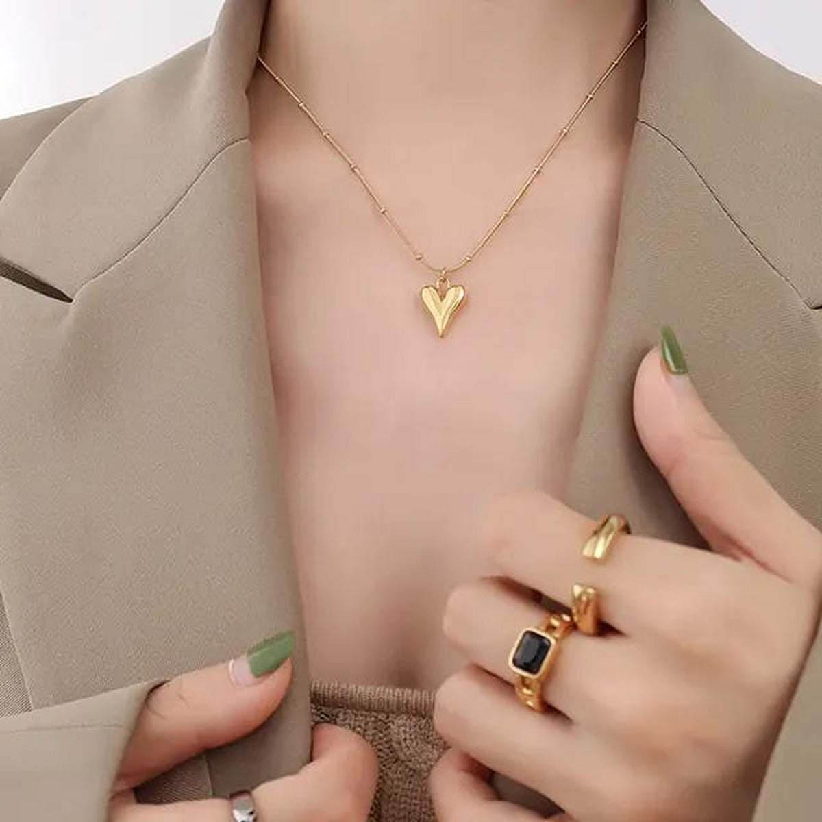 Boldness Heart Necklace