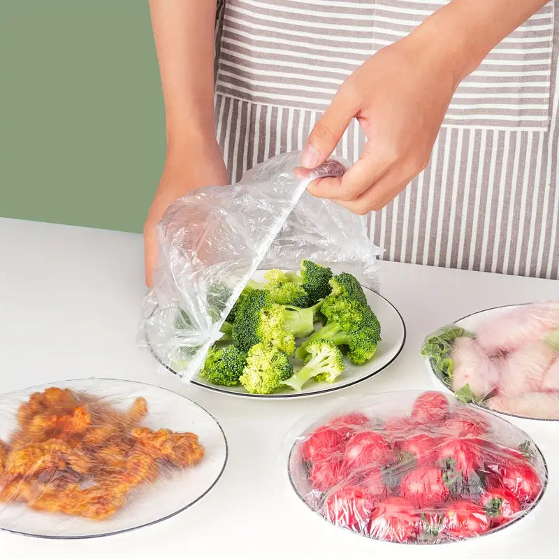 Reusable Elastic Food Storage Plastic Covers | Limited Time Offerš„