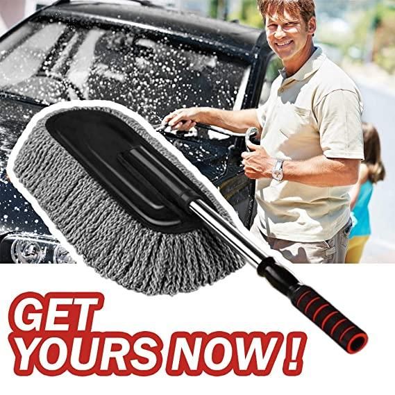 Car Duster -Microfiber Cleaning Dusters for Cleaning and dusting of Vehicles, Office, Home(Pack of 1)