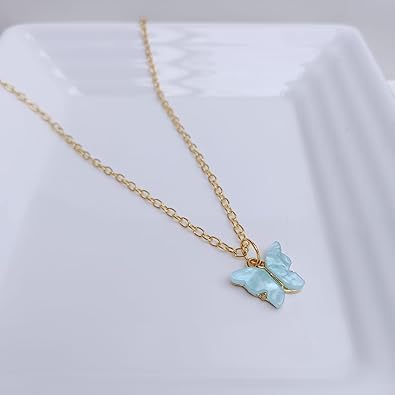 Butterfly neck chain