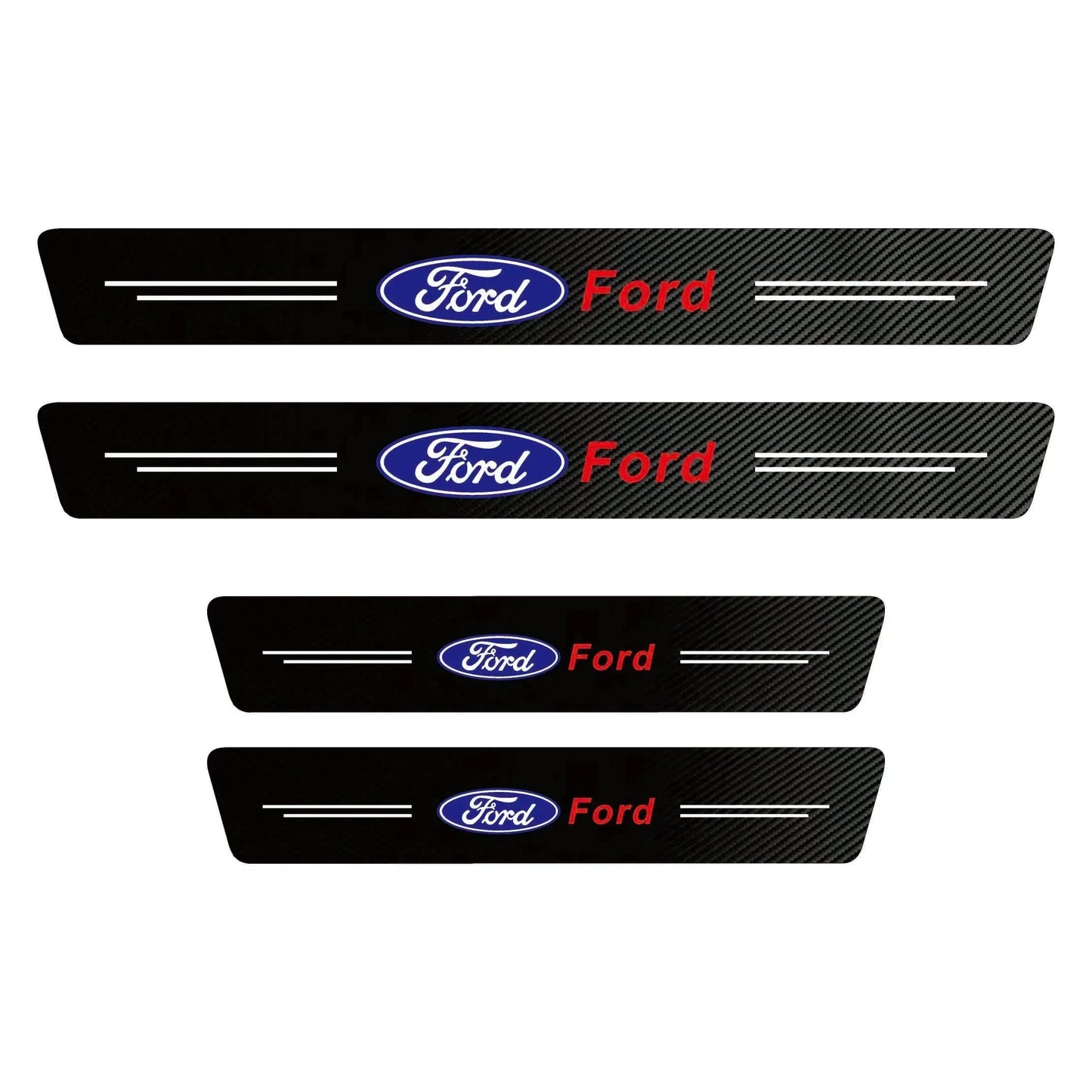 Carbon Fiber Door Sill Protector (4 Pcs)