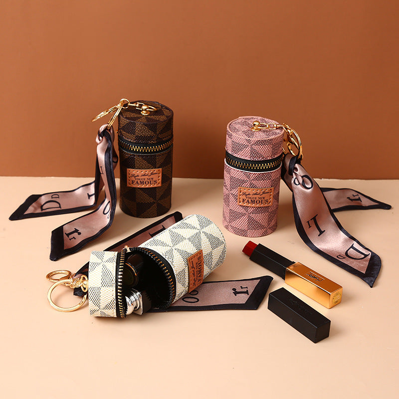 PurseMate™ - Mini Lipstick Keychain Case