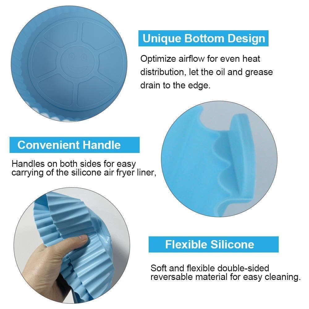 Air Fryer Silicone Reusable Baking Tray