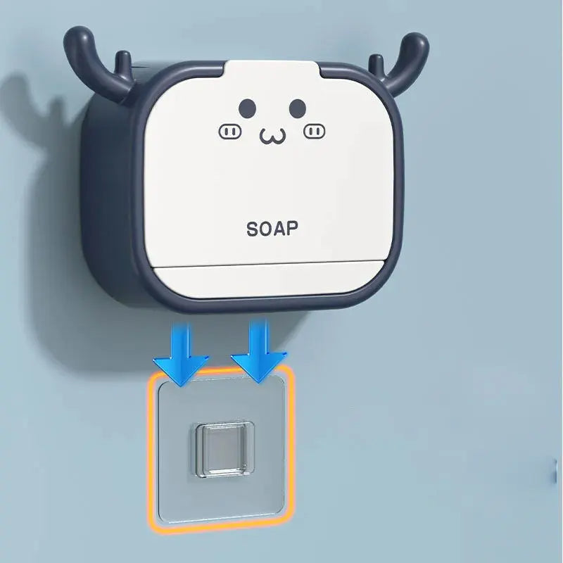 Super Cute Wall Mounted Single Soap Box