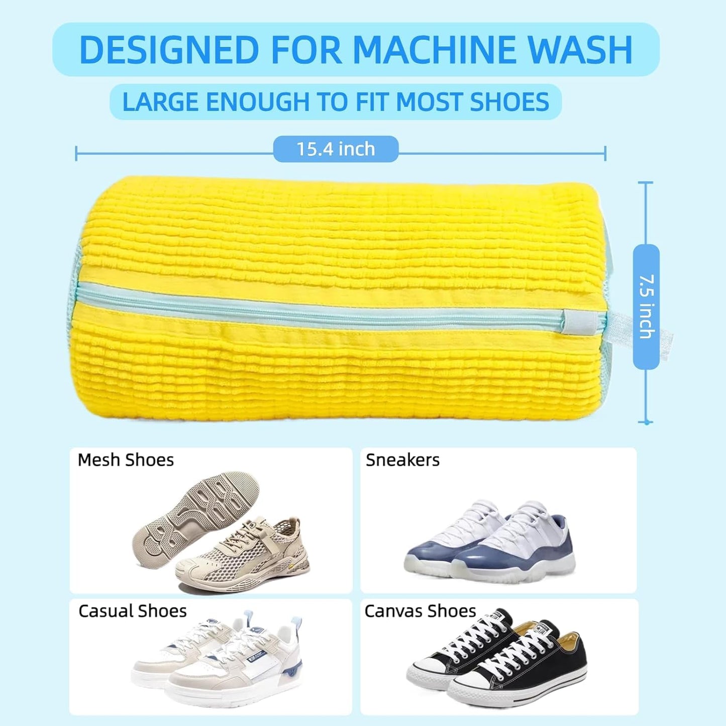 All-in-One Washing Bag for Shoes