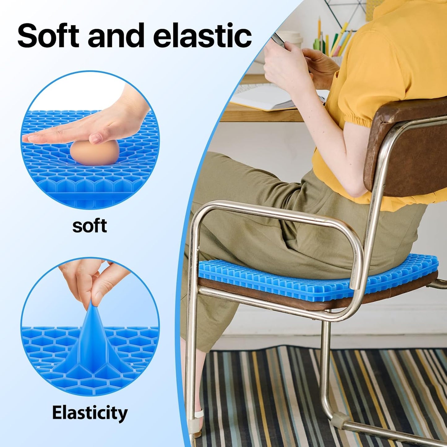 AirFlex Comfort Gel Seat Cushion