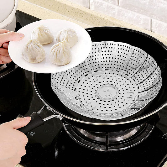 Stainless Steel Folding Steamer Basket
