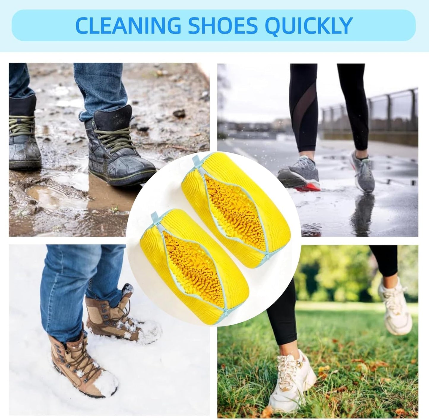 All-in-One Washing Bag for Shoes