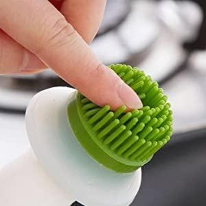 Cooking Oil Dispenser With Barbeque Brush