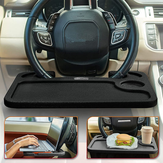 WheelDesk Pro – Car Food & Laptop Tray