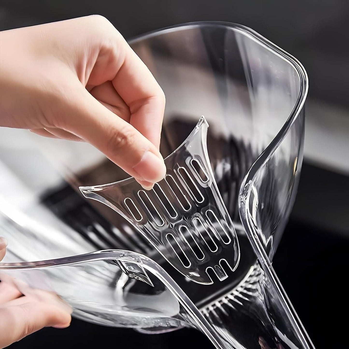 (Buy 1 Get 1 Free) Multi-Purpose Transparent Strainer Bowl