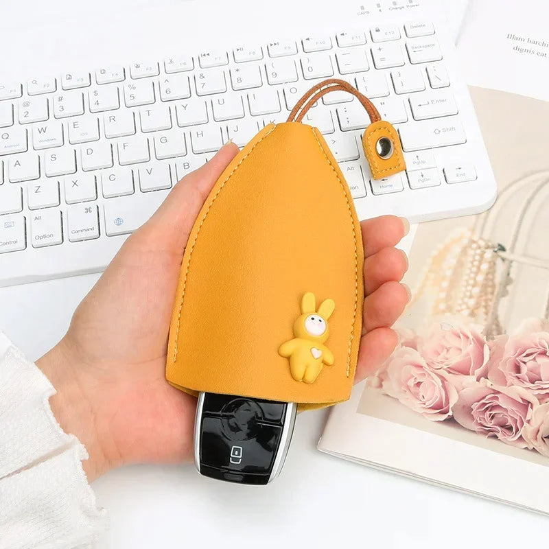 Pullout Style Multi-Key Leather Pouch