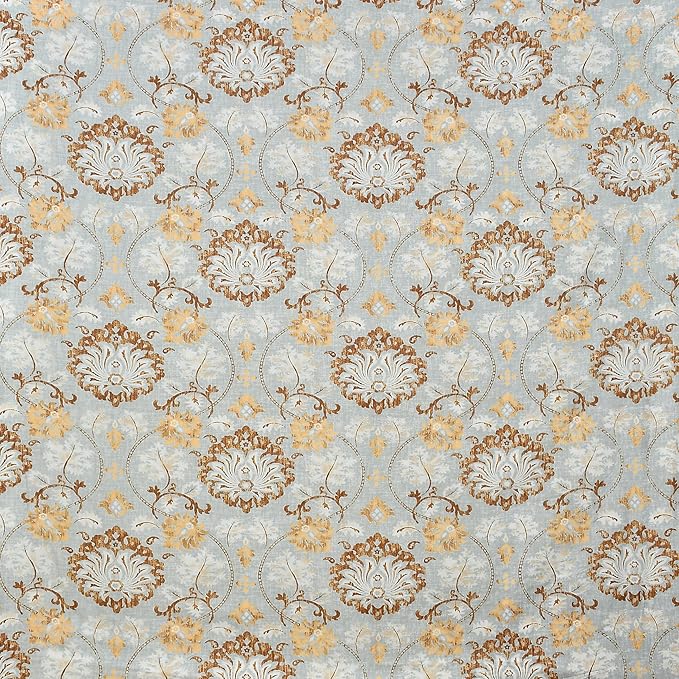 Beautiful Yellow Floral Elastic Fitted Double bed Bedsheet with 2 Pillow Covers