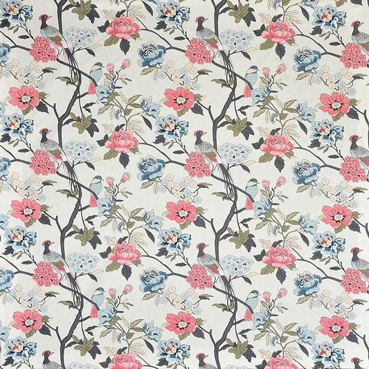 White Jungle Theme Double Bed Bedsheet Elastic Fitted with 2 Pillow Covers