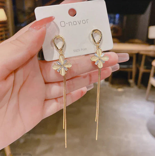 Flower Drop Earrings