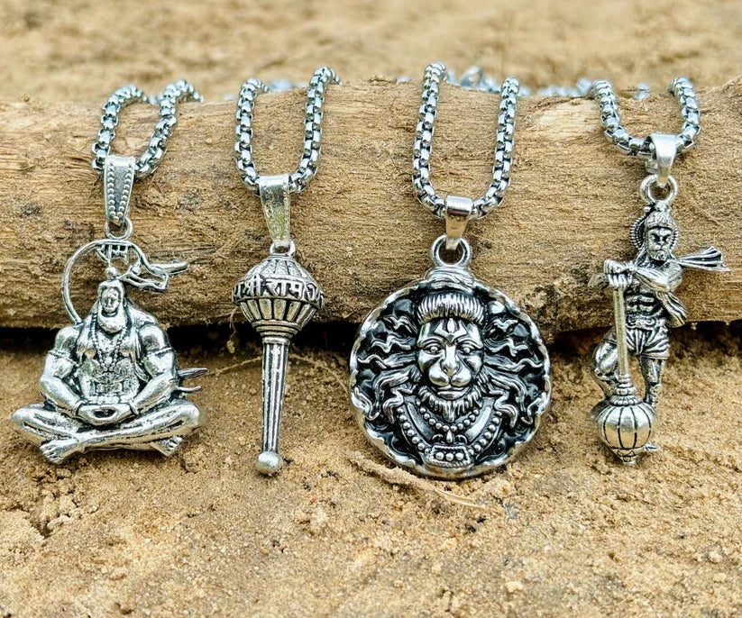 π© Jai Shree Ram! Divine Lord Hanumanji Pendant Combo β BUY 1 GET 3 FREE πΉβ¨