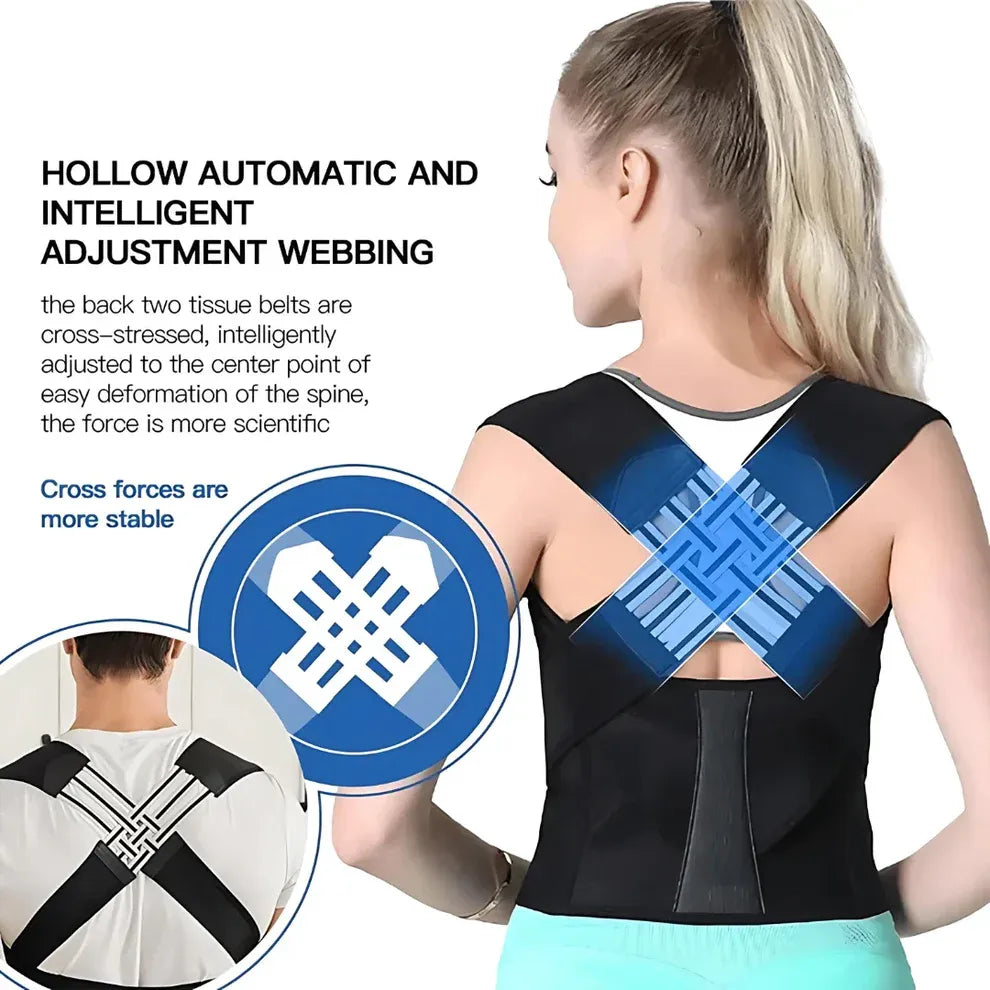 🔥 Straight Back, Confident Look – Posture Corrector Belt for a Perfect You! 💪✨