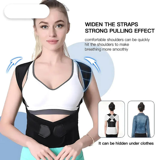 🔥 Straight Back, Confident Look – Posture Corrector Belt for a Perfect You! 💪✨