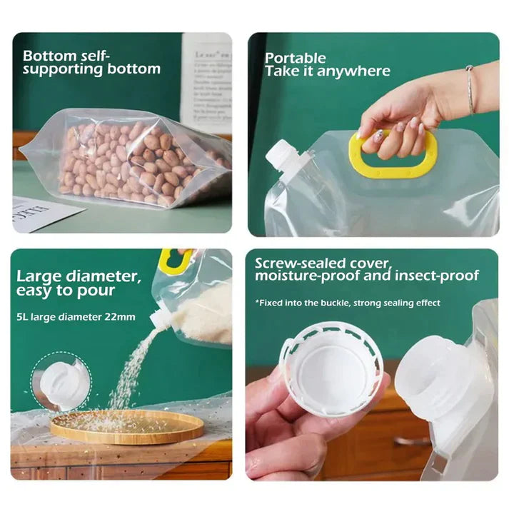 Airtight Multigrain Storage Bags