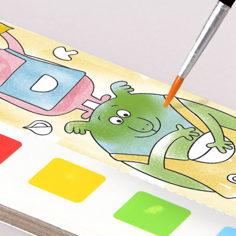 (Buy 1 Get 1 Free) Pocket Watercolour Painting Book