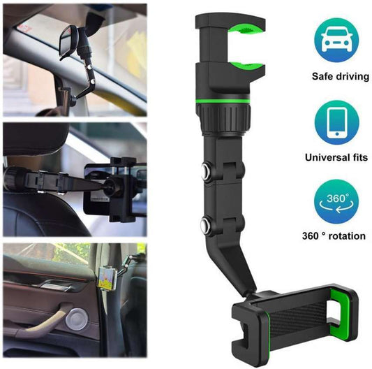 Car Rearview 360 Rotating Clip