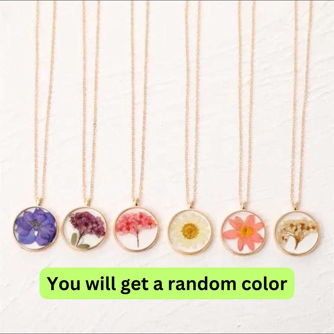 Korean Gold-plated Plated Resin Necklace ( Assorted Color )