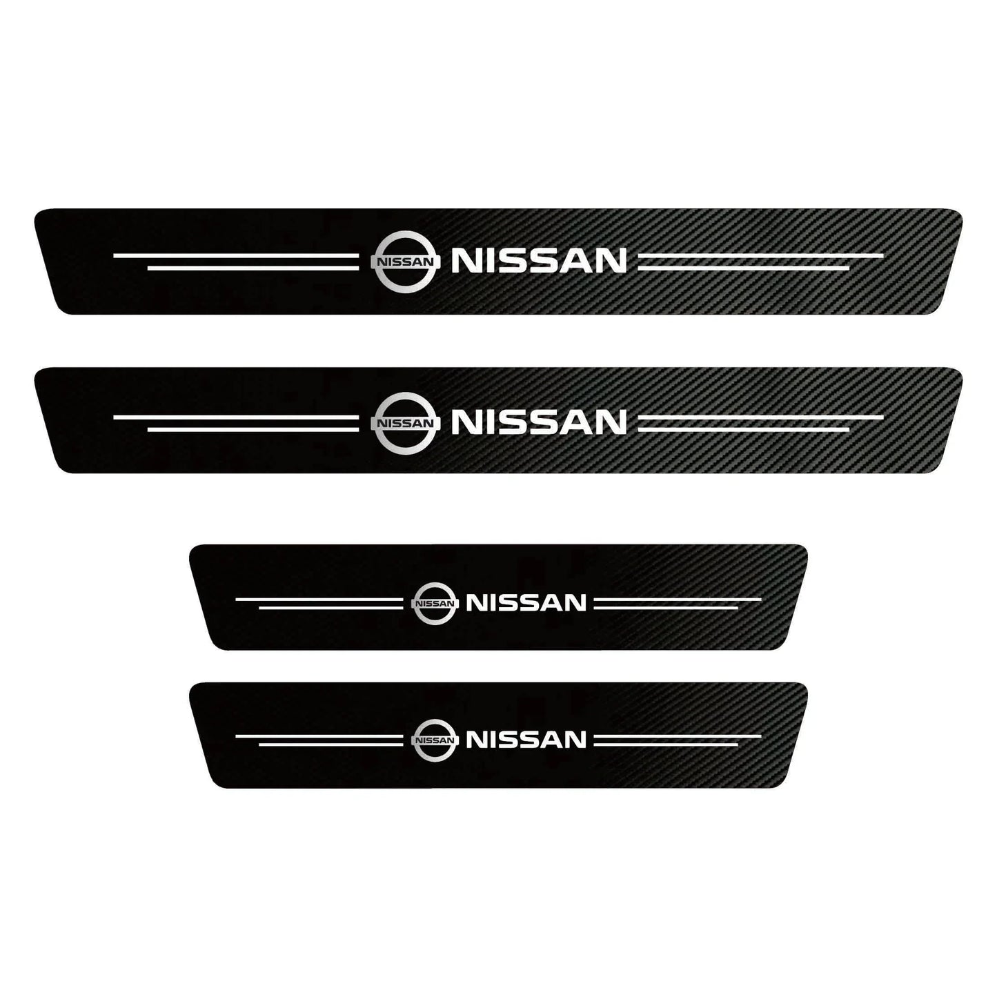 Carbon Fiber Door Sill Protector (4 Pcs)
