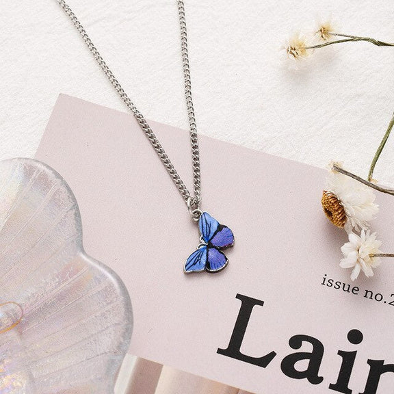 Butterfly neck chain