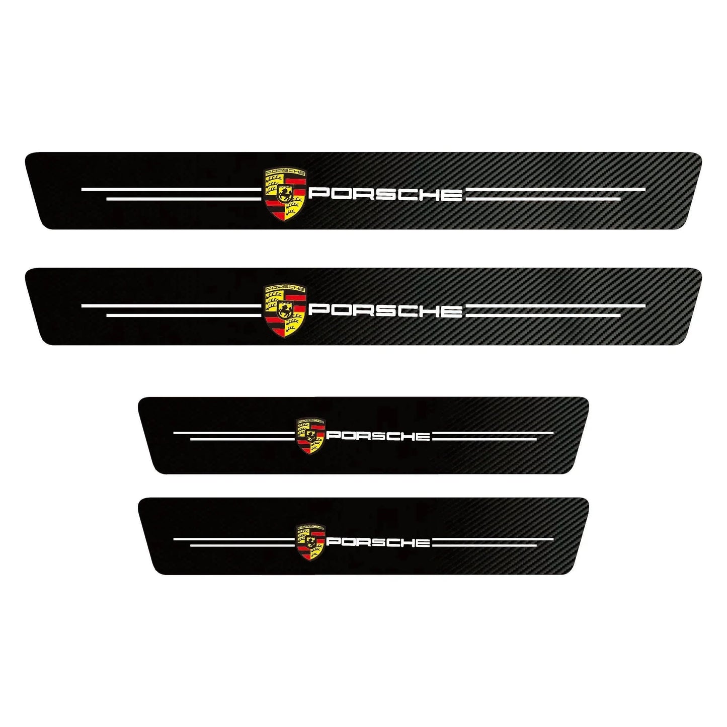 Carbon Fiber Door Sill Protector (4 Pcs)