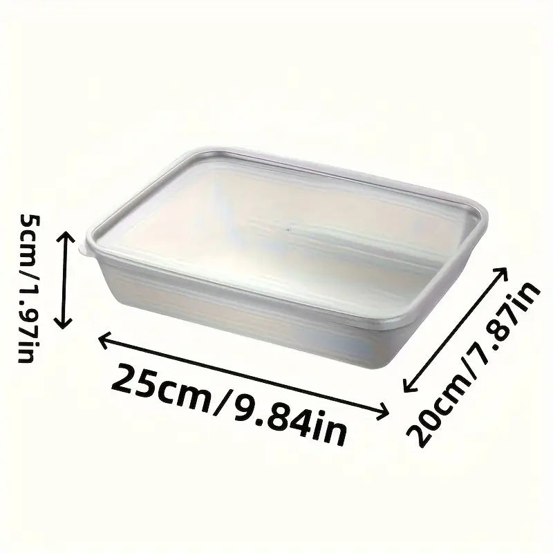 Non Stick Baking Pan Food Storage Box with Cover Pack of 2 š„š„