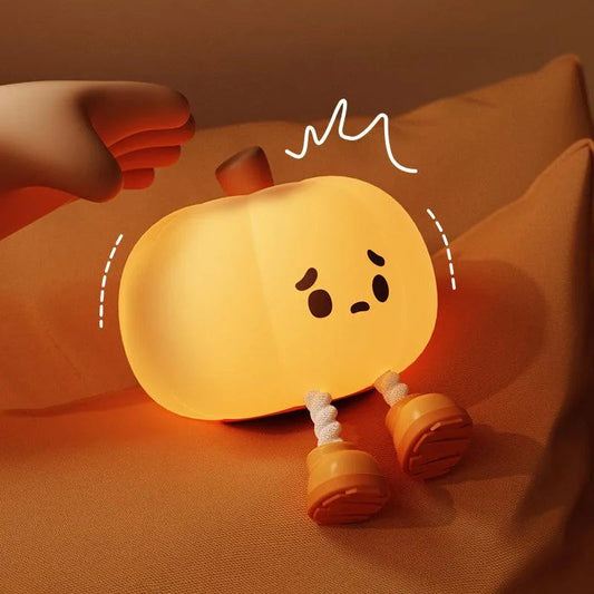 Cute Pumpkin Night Light