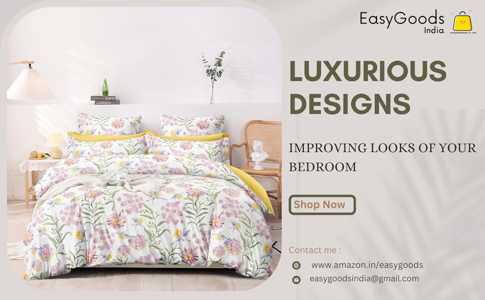Premium King Size Double Bed Elastic Fitted Premium Bedsheet