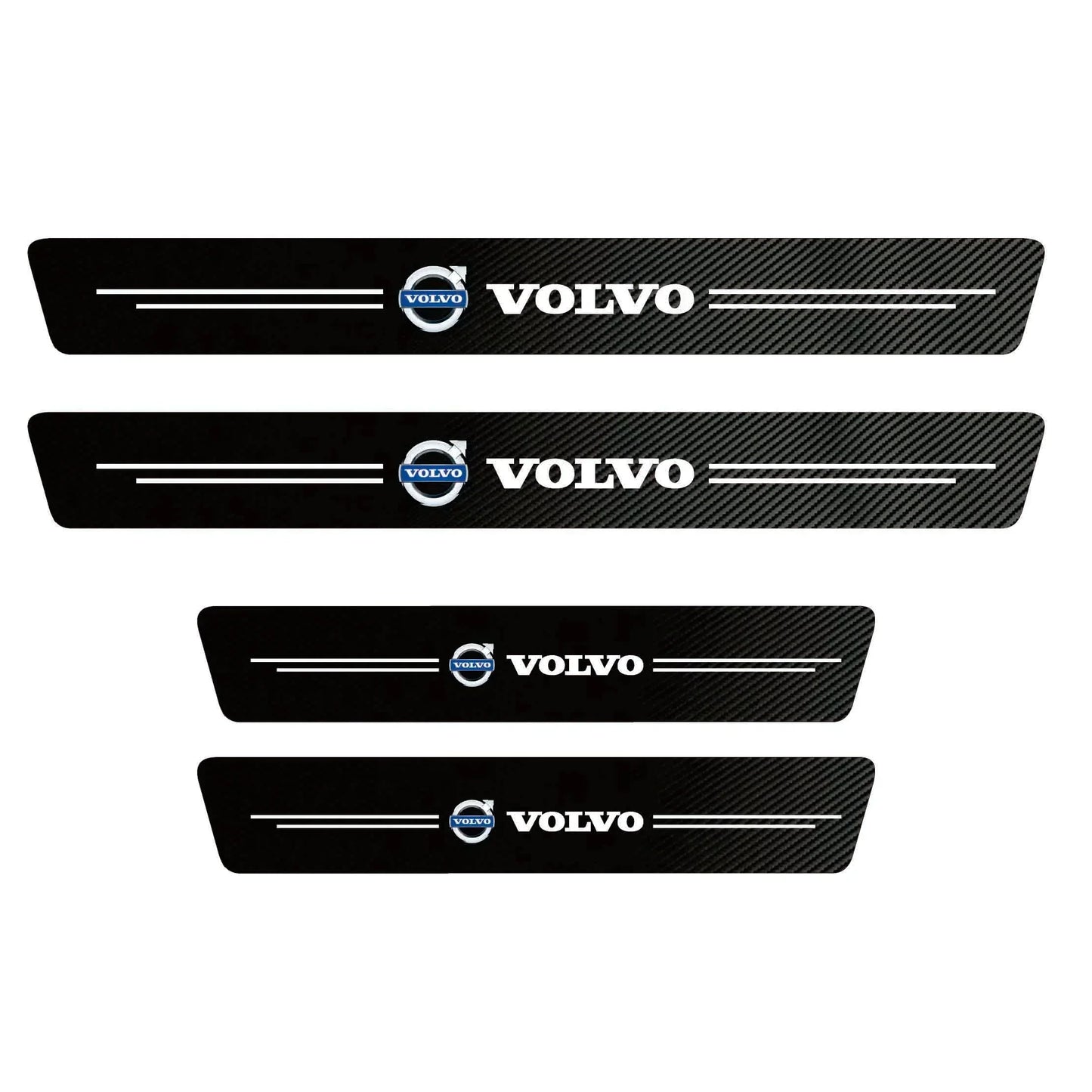 Carbon Fiber Door Sill Protector (4 Pcs)