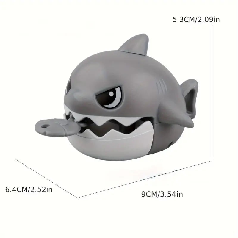 Cartoon Shark Keychain with Pull Pendant