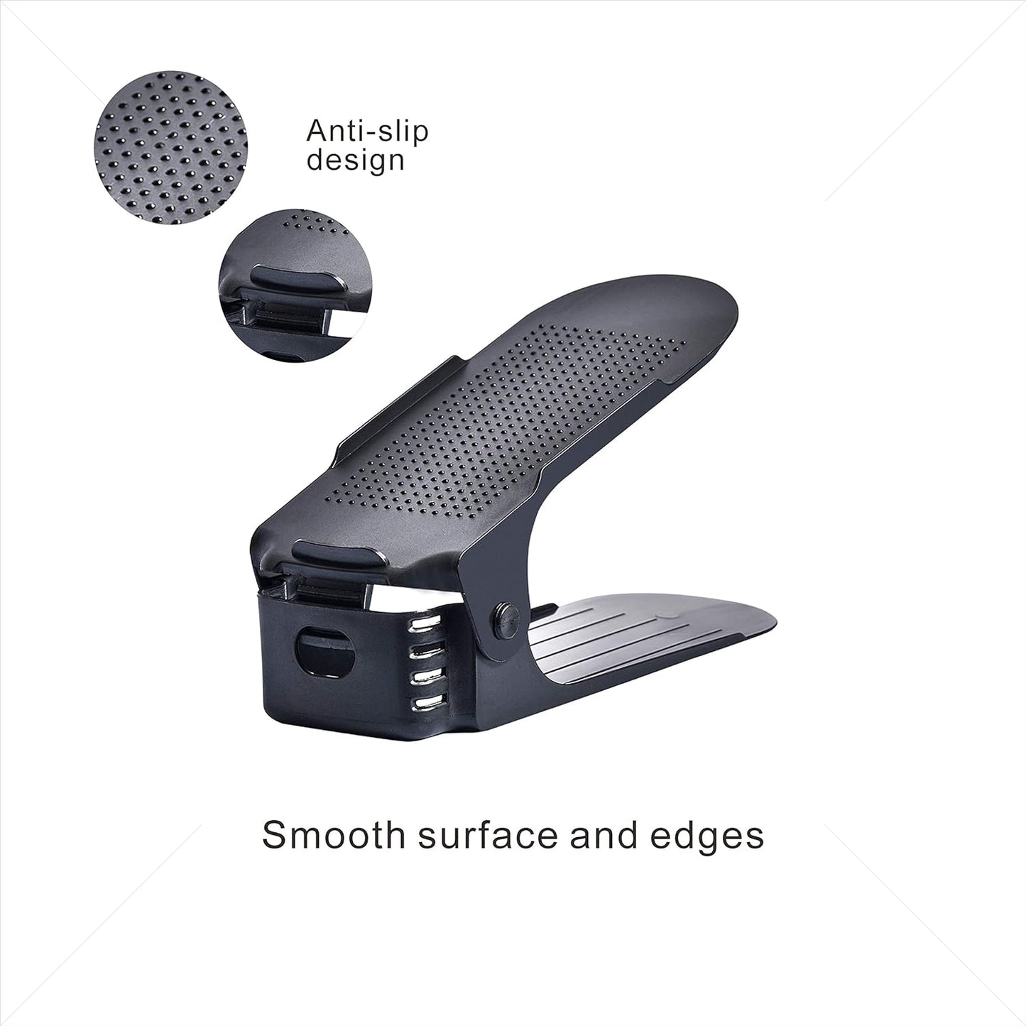The Adjustable Shoe Rack Space Saver - Premium Quality (Multi Color)