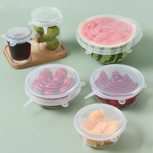 Multipurpose Silicone Lid - Reusable & Microwave Safe