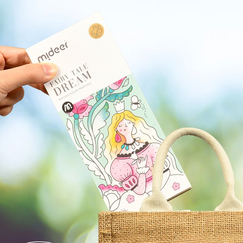 (Buy 1 Get 1 Free) Pocket Watercolour Painting Book