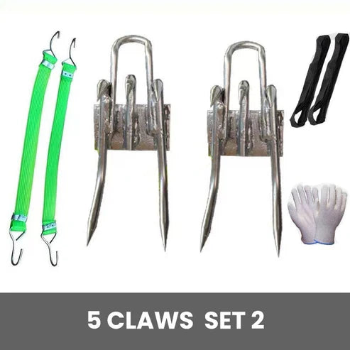 🔥Limited Offer! 49% OFF 🔥Outdoor Tree-Climbing Anti-Slip Cat Claw Shoes Set