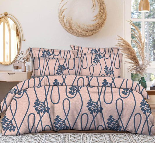 Cream Alpha King Size Double Bed Elastic Fitted Premium Bedsheet