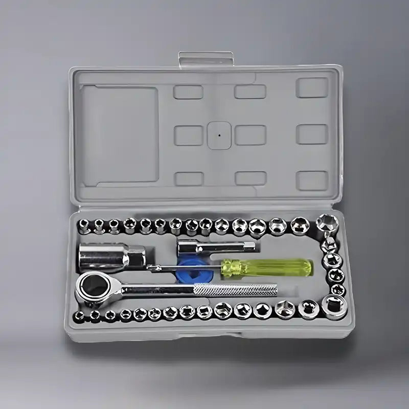 Tool Kit-Multipurpose 40 In 1 Screwdriver Socket Set
