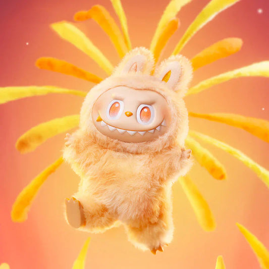 Labubu Cartoon Plush Toy Keyring (Random Color)