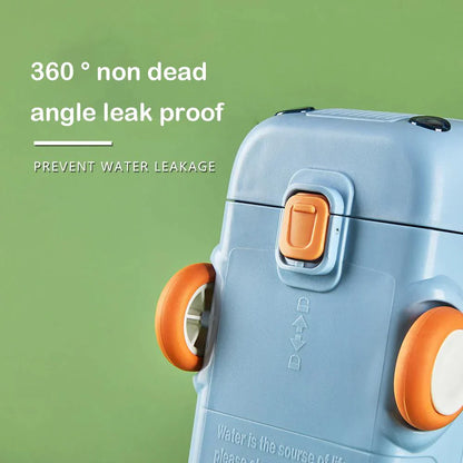 Drink'N'Play© Bus Water Bottle for School Kids (Assorted Colors)