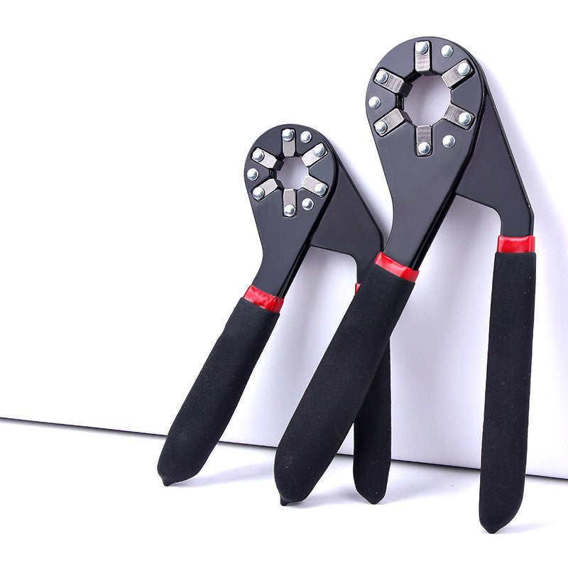 Hexagon Universal Wrench | Multi-Function Magic Spanner | Fits Hex Bolts on All 6 Sides | Heavy-Duty Steel Tool for Repair & Maintenance