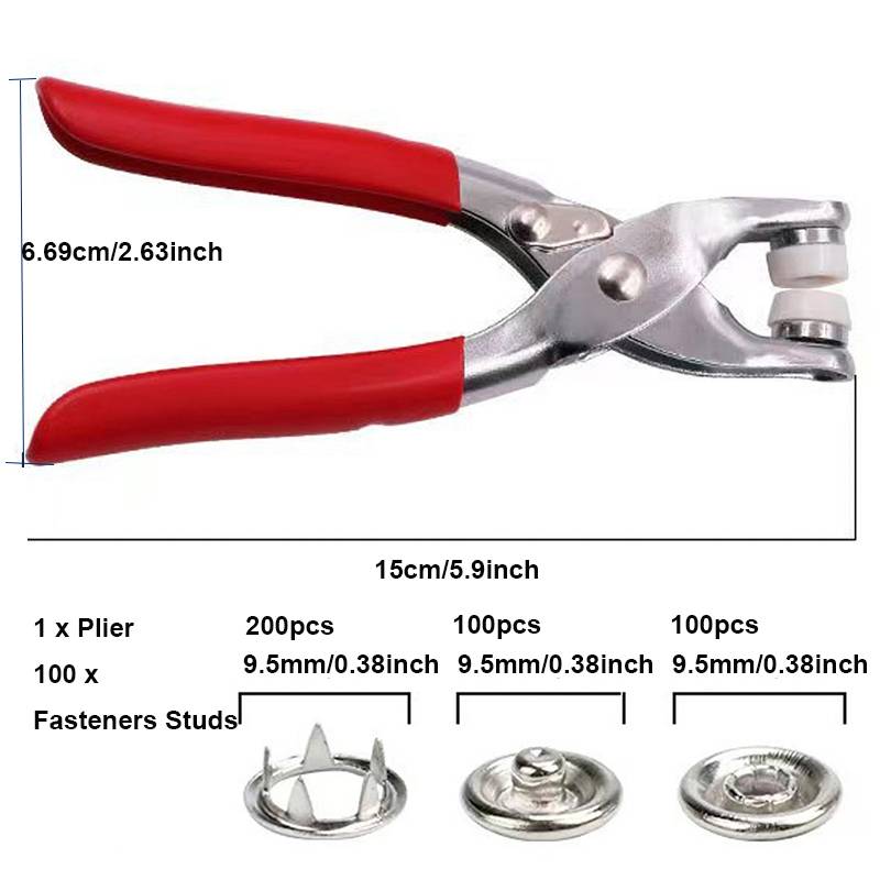 Easy Press Button Snap Fastener