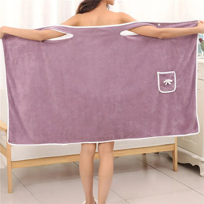 Multi-function Super Absorbent Wearable Bath Towel