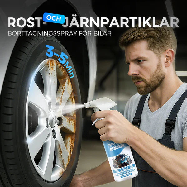 🔥Spray for removing rust and iron particles from cars