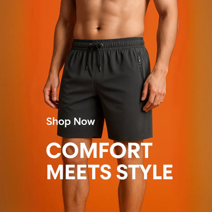 Men's Stretch Shorts (Pack of 3) | Soft & Breathable Summer Wear @ Just Rs.599/-